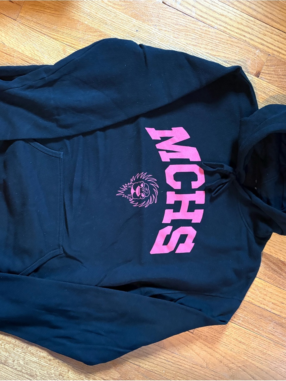 Chance the Rapper Black Hoodie with Pink MCHS Graphic